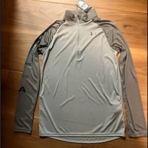 Youth Gray 1/2 Zip